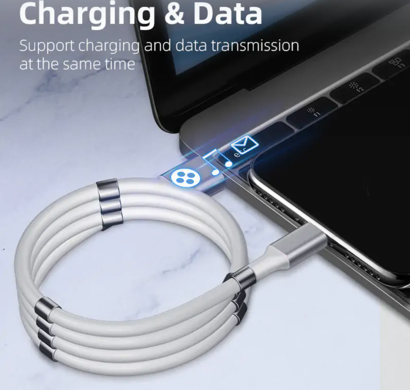 SoluluLand™ Magnetic Charging Cable