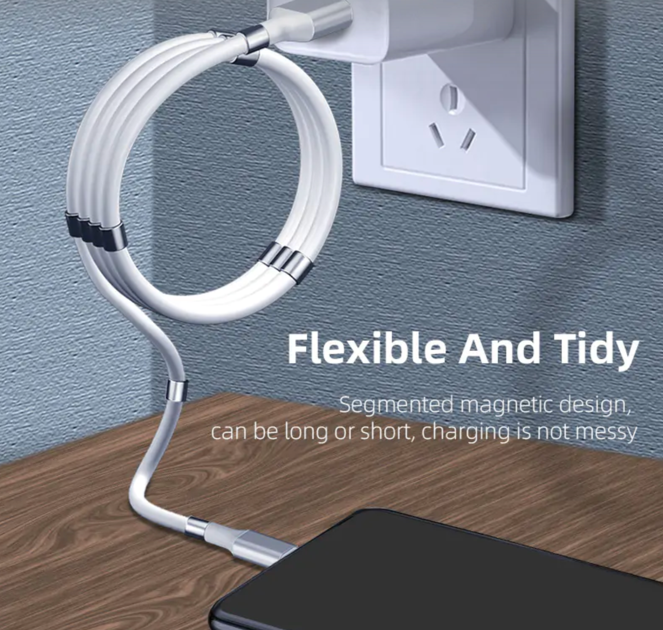 SoluluLand™ Magnetic Charging Cable